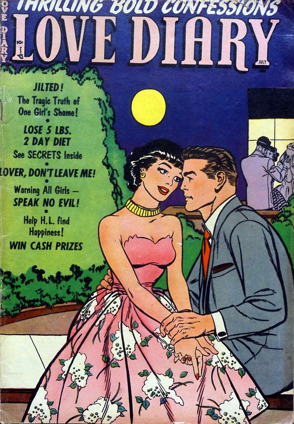 Comic Book Cover For Love Diary 45