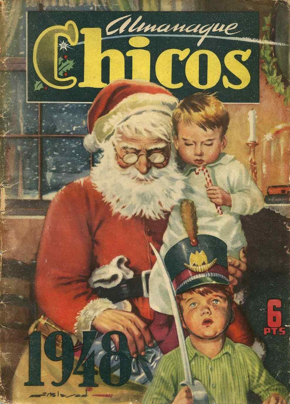 Comic Book Cover For Chicos - Almanaque para 1948