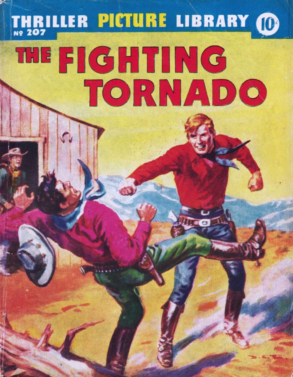 Book Cover For Thriller Picture Library 207 - The Fighting Tornado
