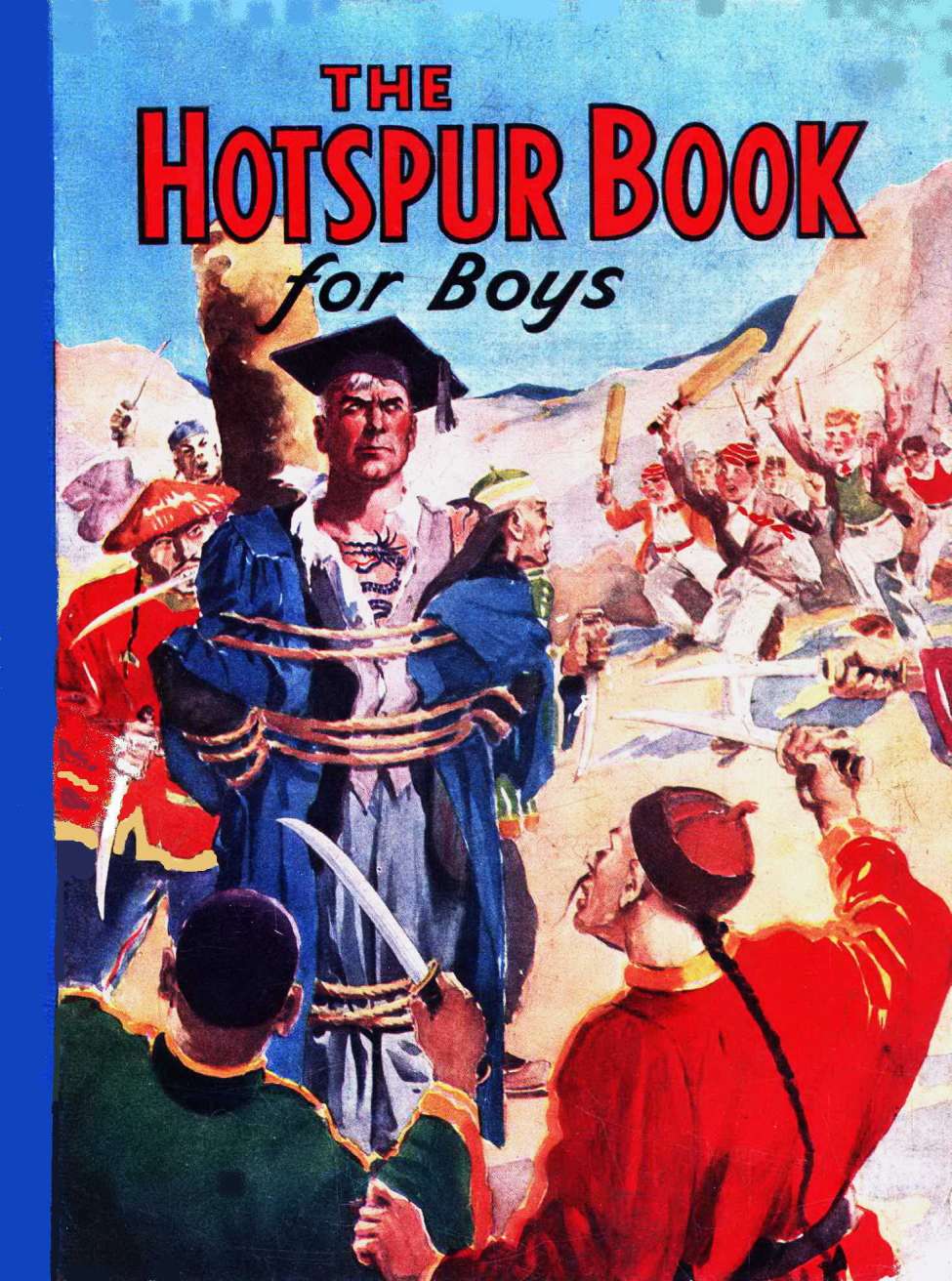 Book Cover For The Hotspur Book for Boys 1938