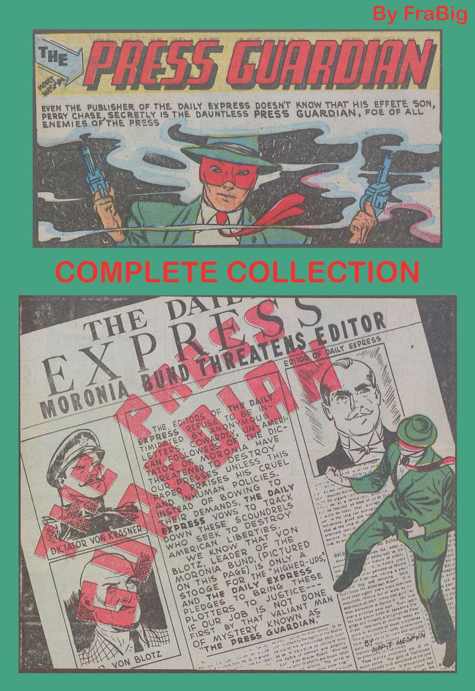Comic Book Cover For Press Guardian Complete Collection