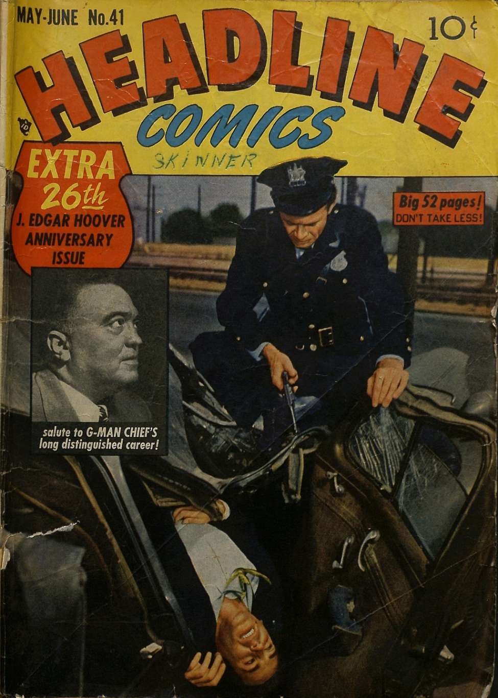 Comic Book Cover For Headline Comics 41