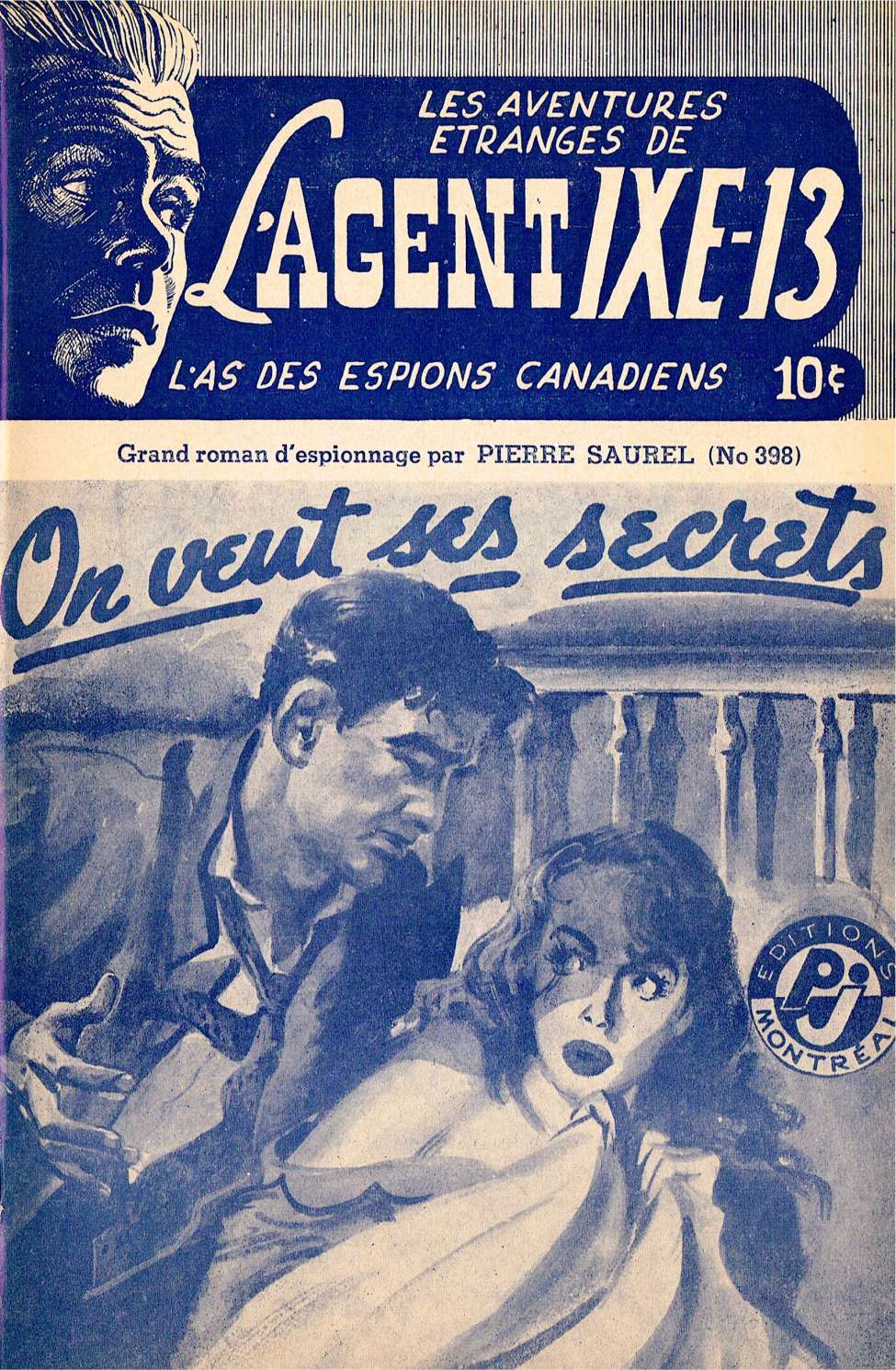 Book Cover For L'Agent IXE-13 v2 398 - On veut ses secrets