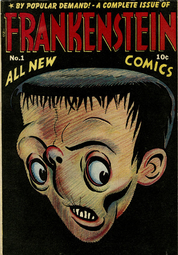 Book Cover For Frankenstein 1