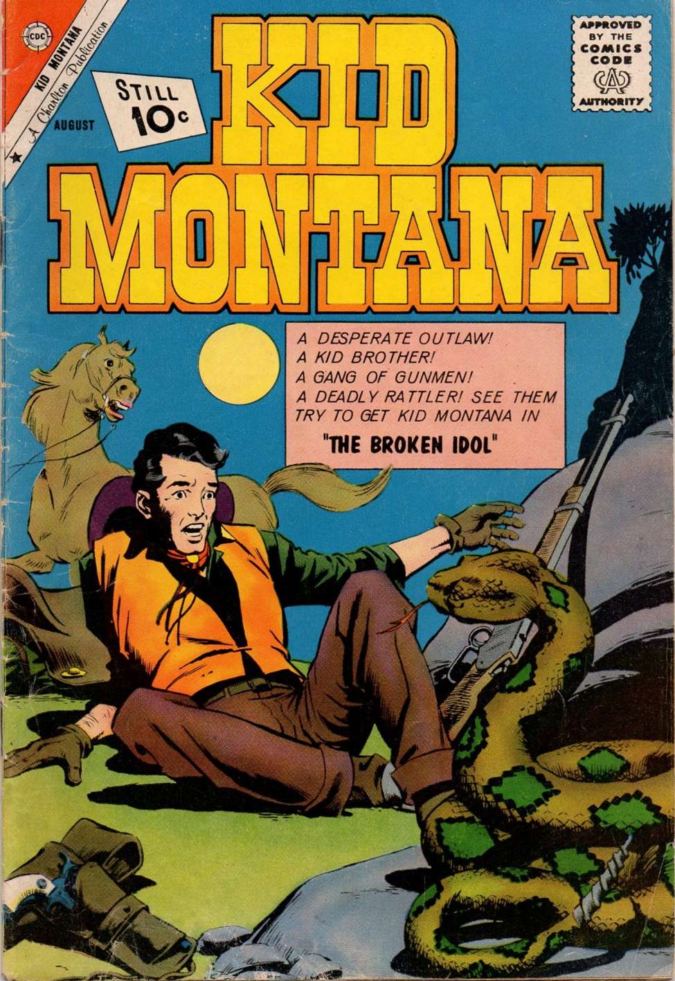 Comic Book Cover For Kid Montana 30