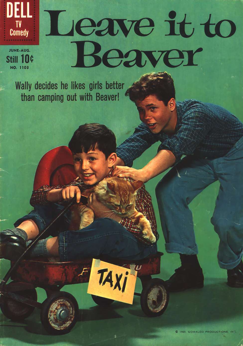 Comic Book Cover For 1103 - Leave it to Beaver