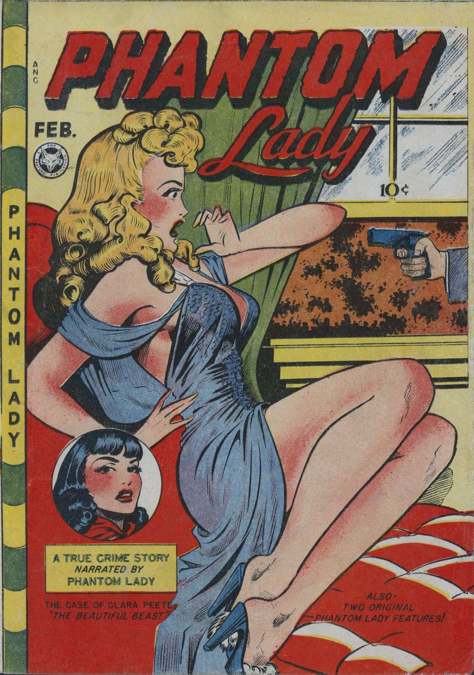 Comic Book Cover For Phantom Lady 16