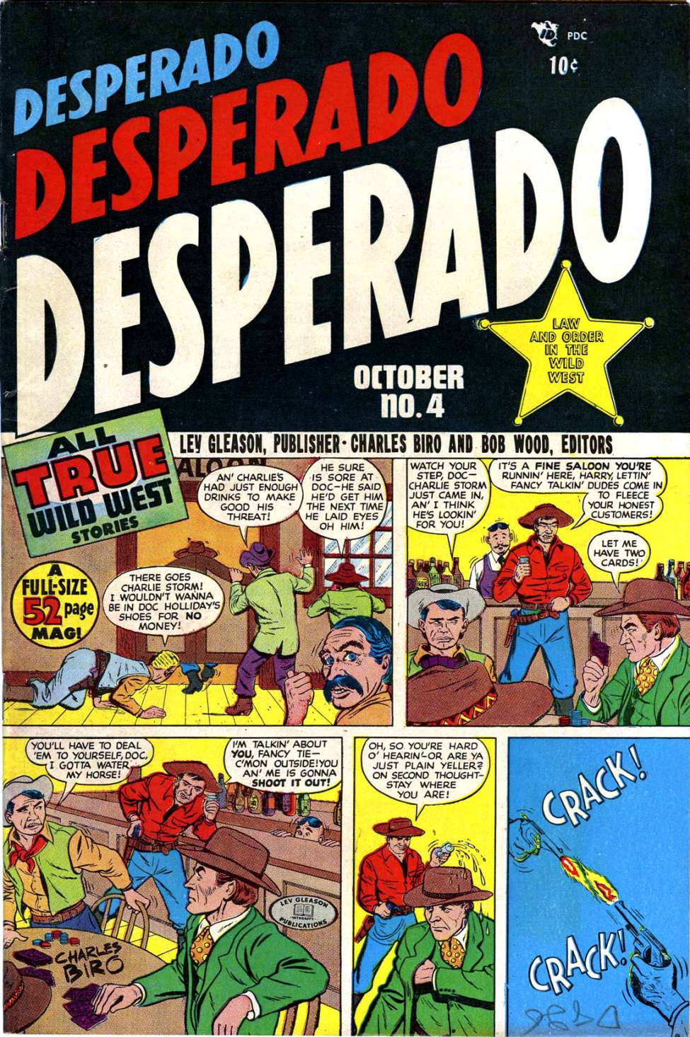 Comic Book Cover For Desperado 4