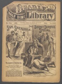 Large Thumbnail For Beadle's Half Dime Library 789 - Sam Sheridan, the Secret Service Special
