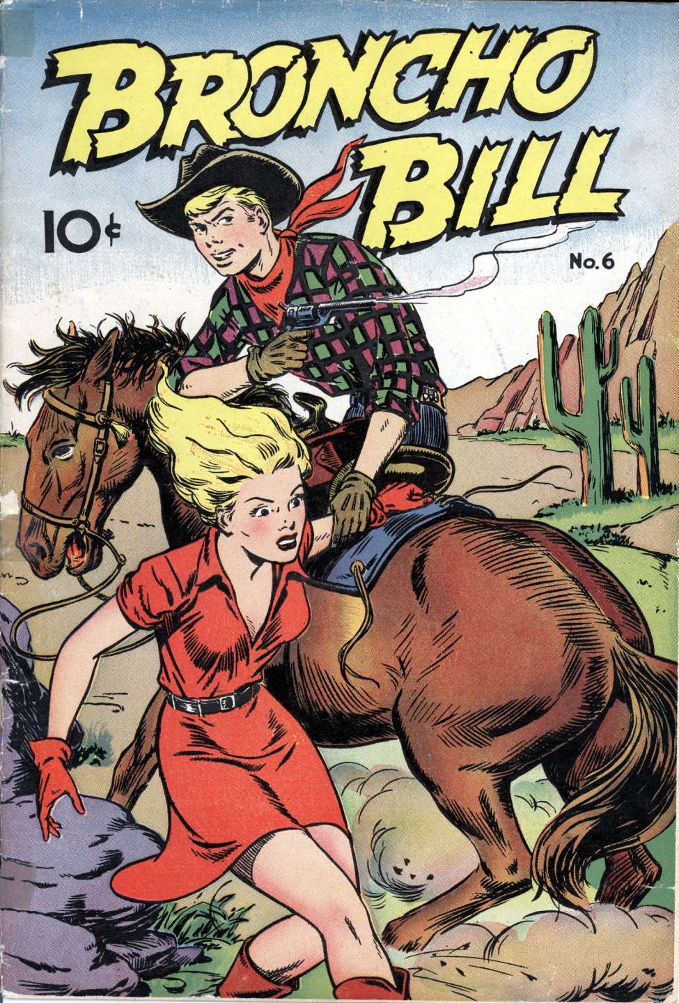 Comic Book Cover For Broncho Bill 6