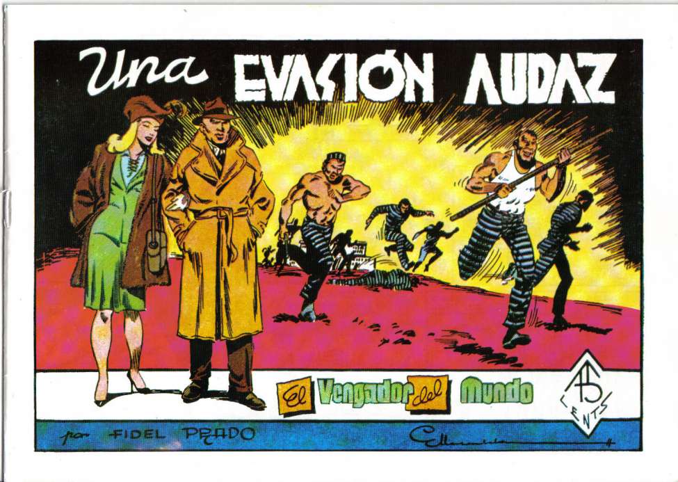 Comic Book Cover For El Vengador del Mundo 5 - Una evasion audaz