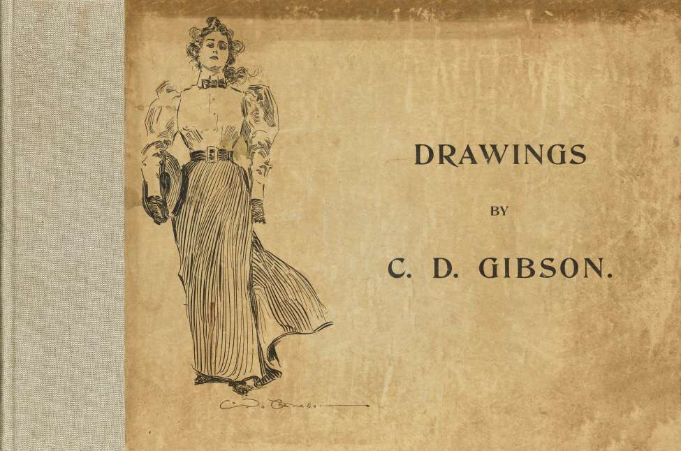 Book Cover For Drawings - Charles Dana Gibson