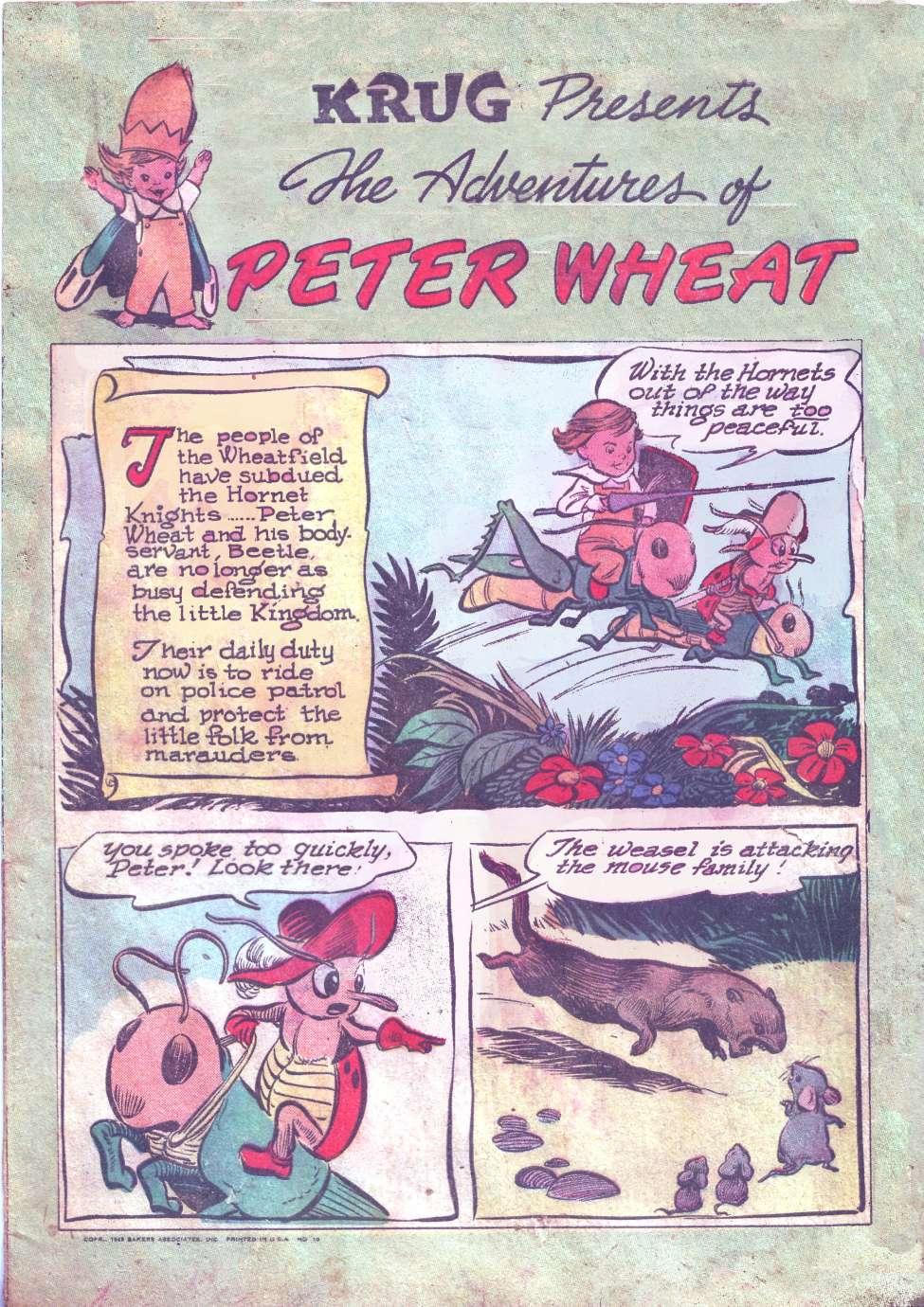 Book Cover For The Adventures of Peter Wheat 10 - Version 2