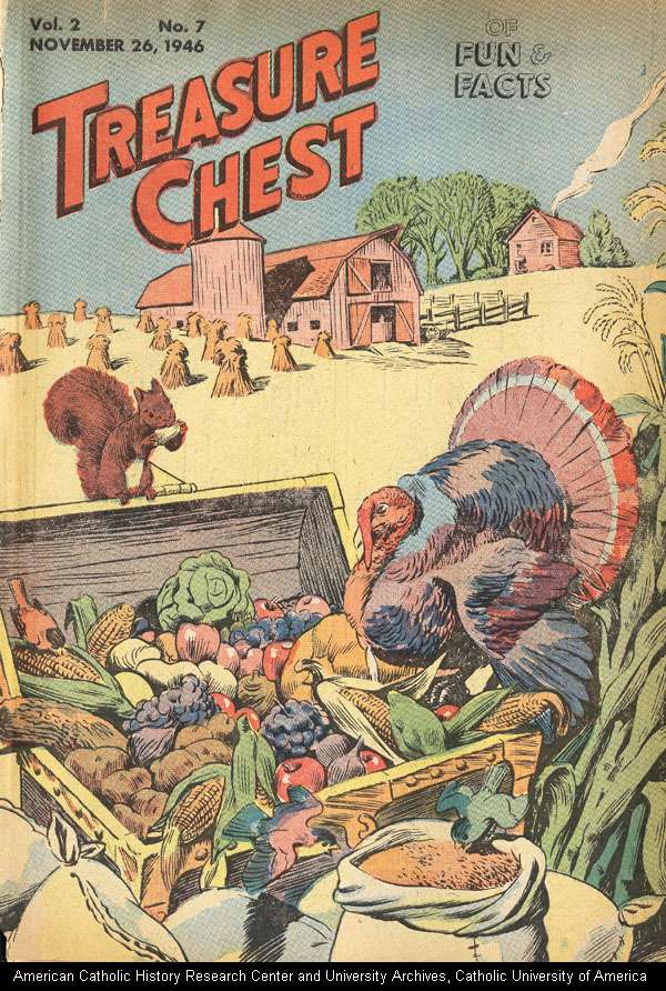 Comic Book Cover For Treasure Chest of Fun and Fact v2 7