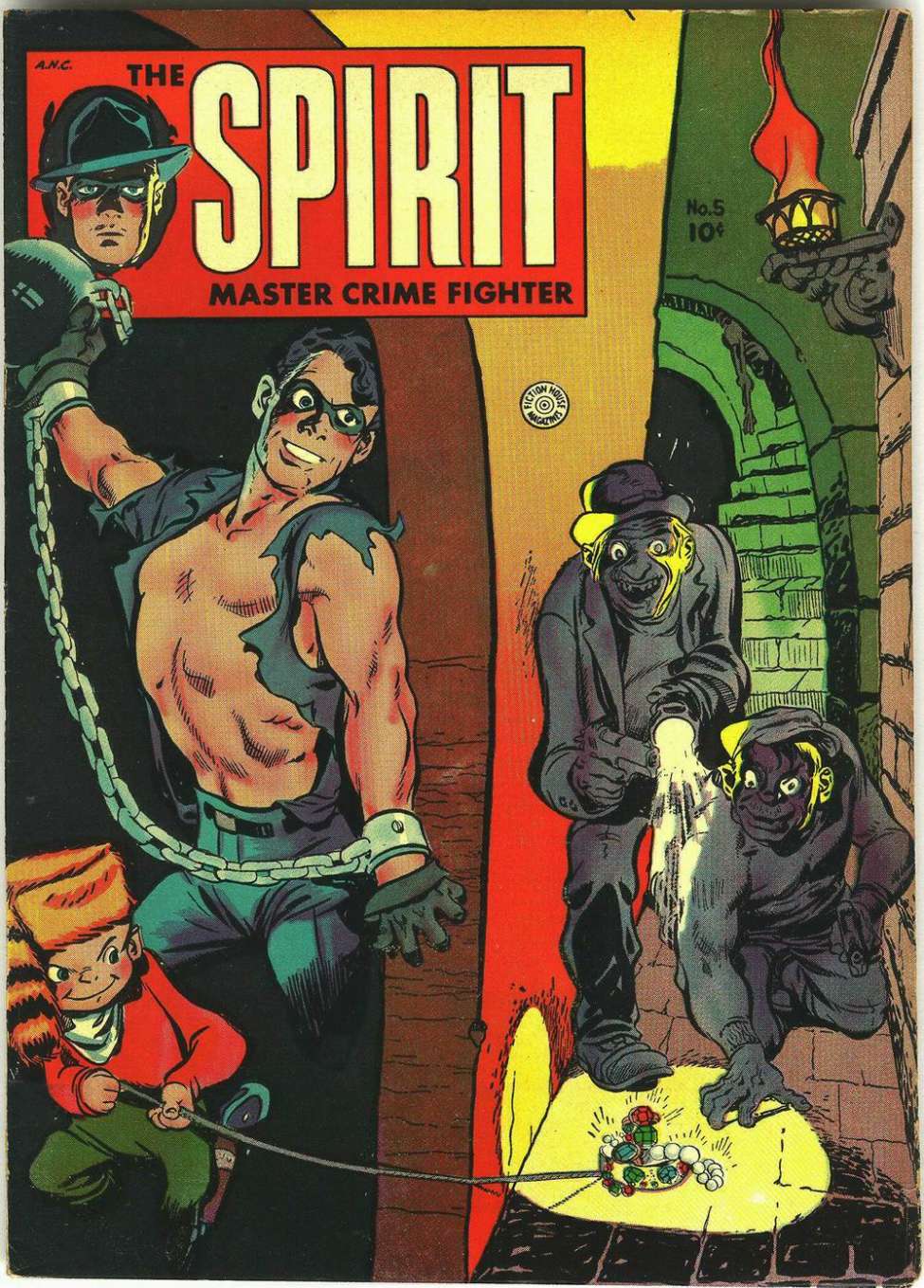 Comic Book Cover For The Spirit 5