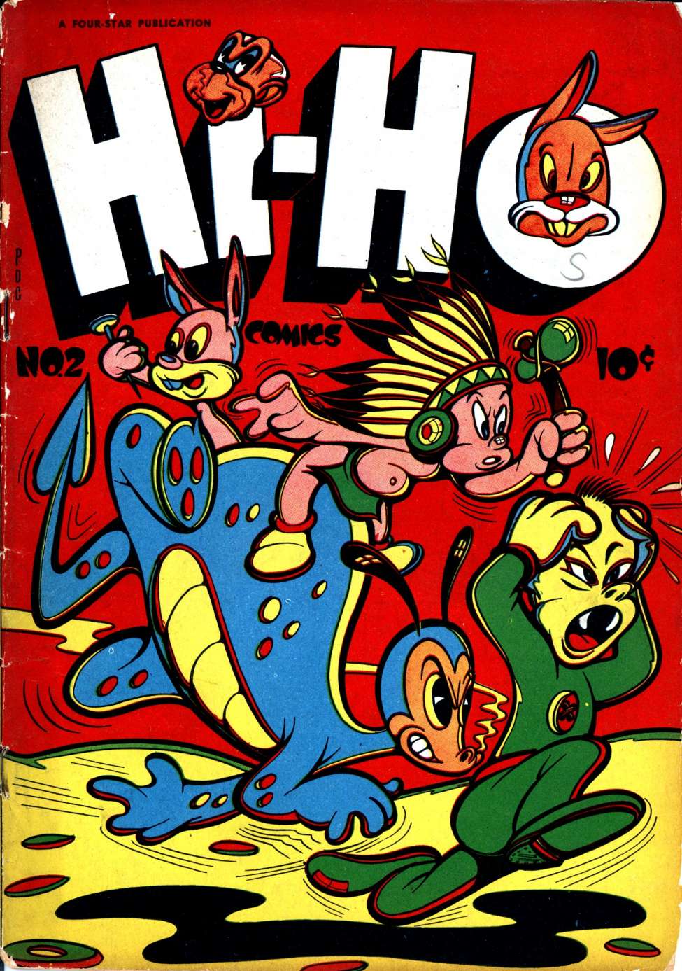 Comic Book Cover For Hi-Ho Comics 2