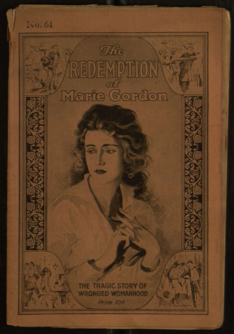 Book Cover For The Redemption of Marie Gordon 61 - Cora Lane Sherman