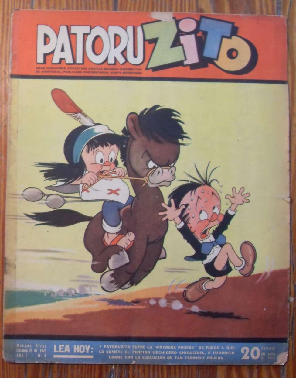 Book Cover For Patoruzito 3