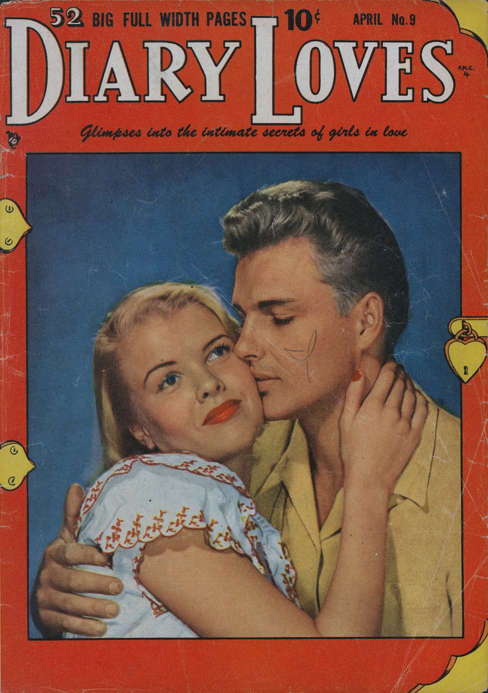 Comic Book Cover For Diary Loves 9