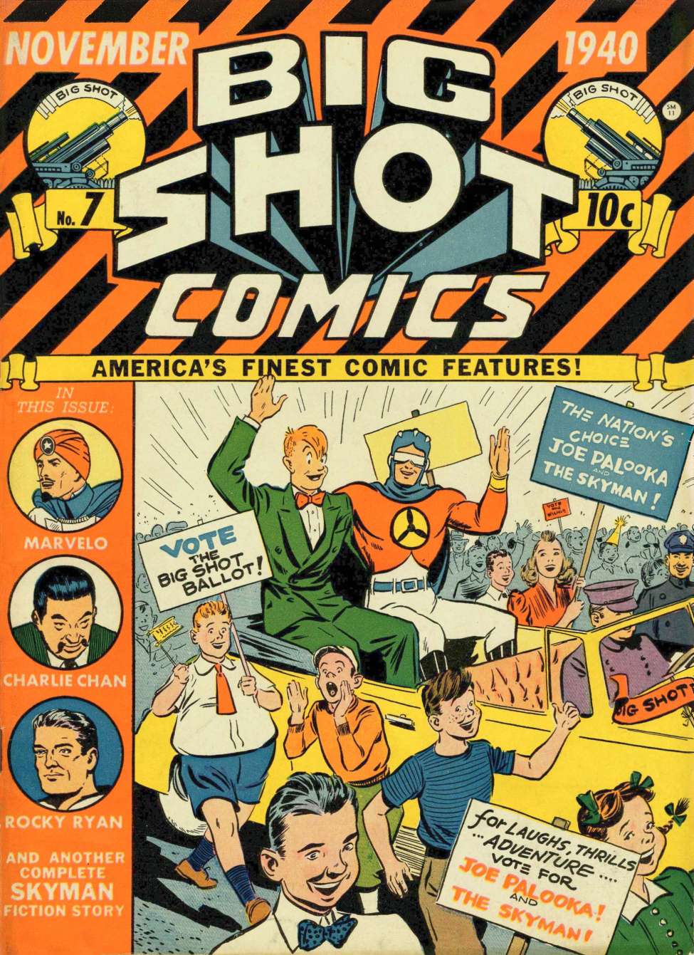 Comic Book Cover For Big Shot 7 - Version 1