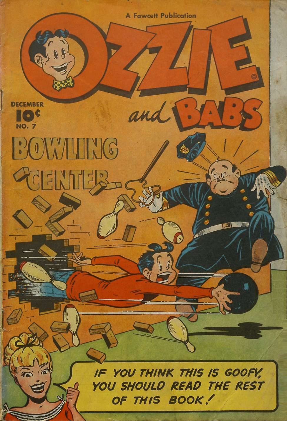Comic Book Cover For Ozzie and Babs 7