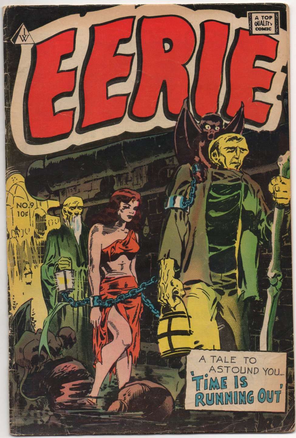Comic Book Cover For Eerie 9