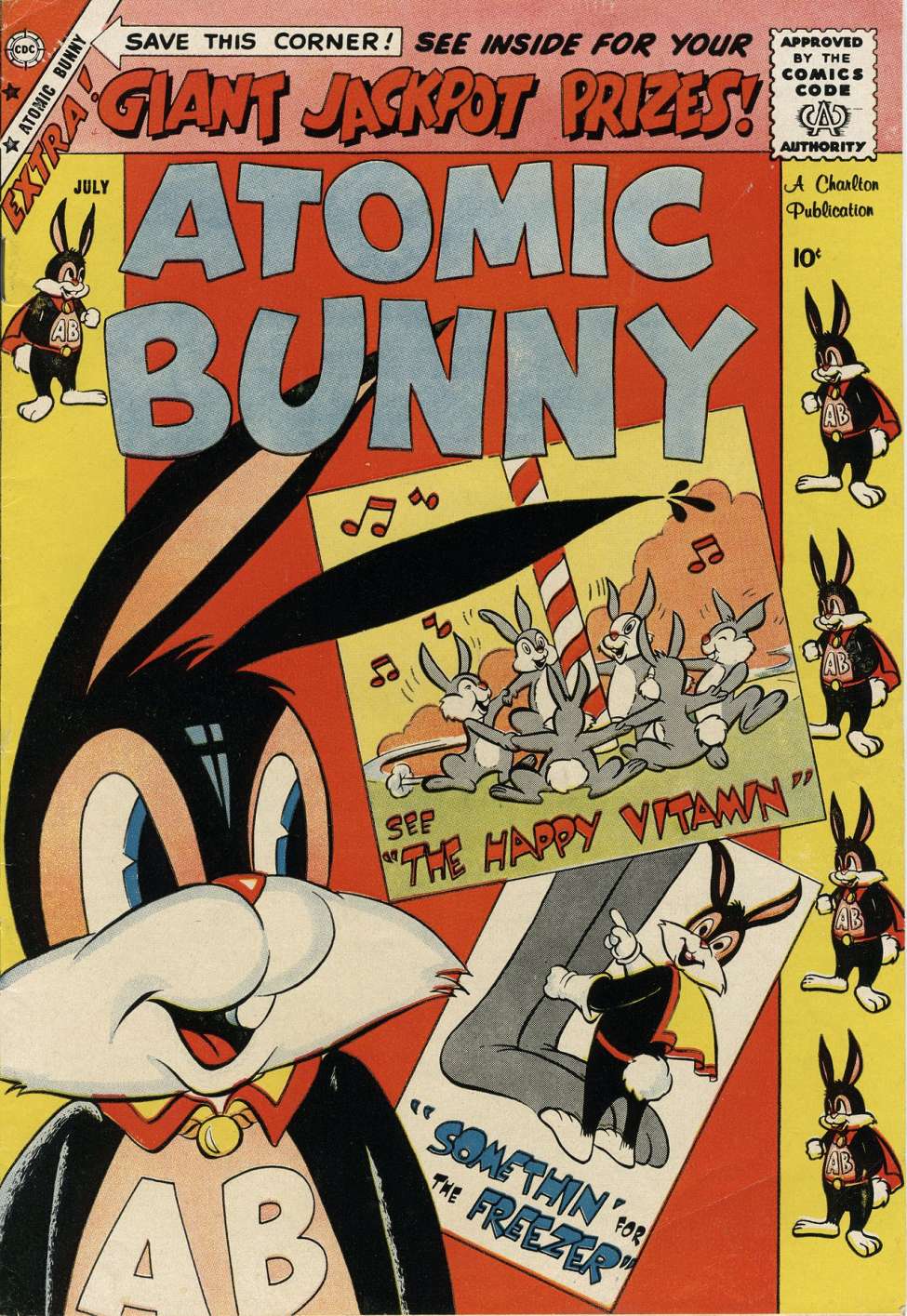 Book Cover For Atomic Bunny 17