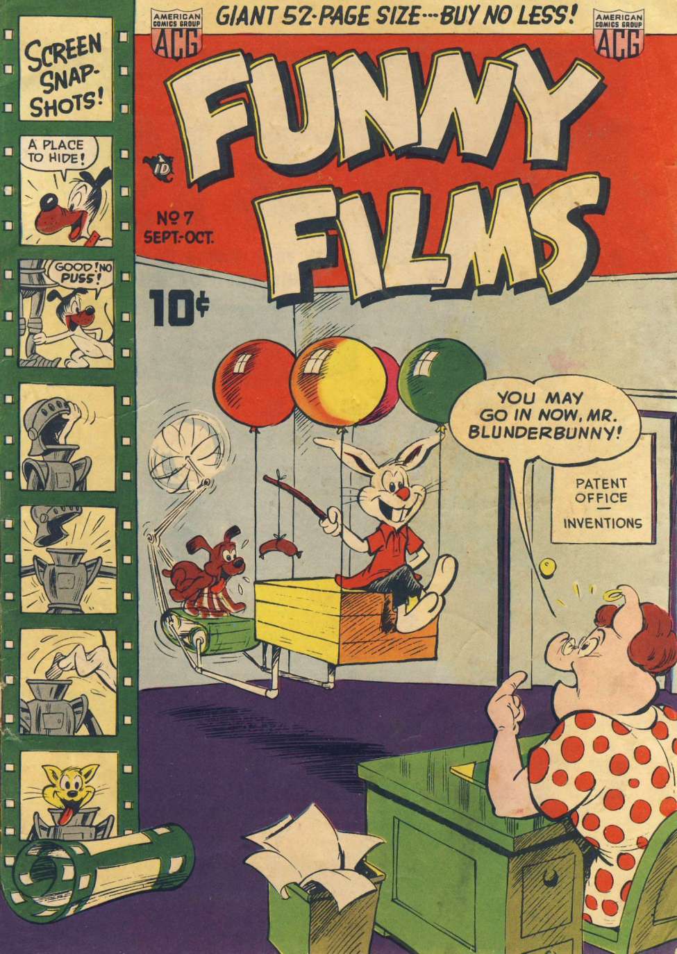 Comic Book Cover For Funny Films 7