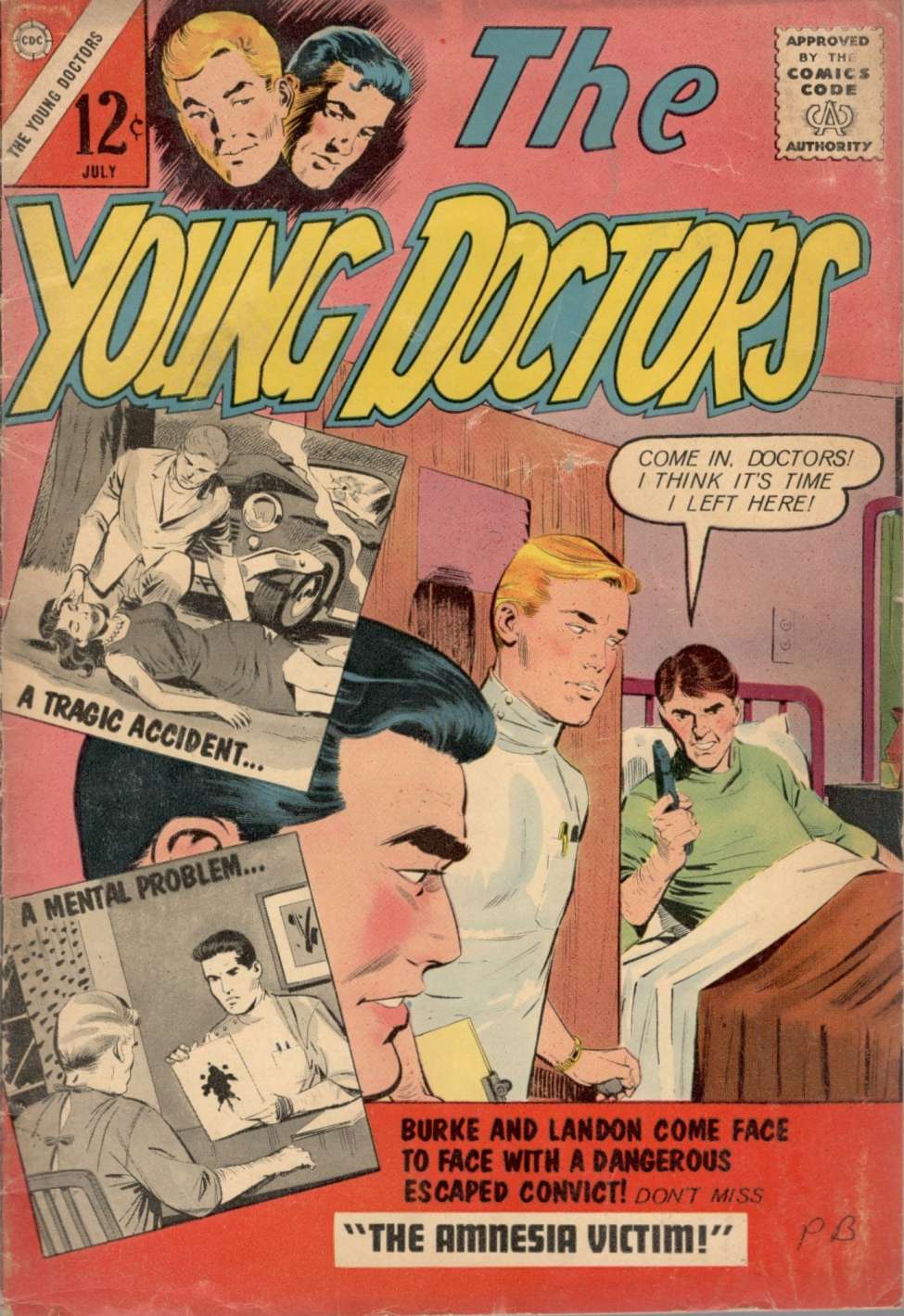 Comic Book Cover For The Young Doctors 4