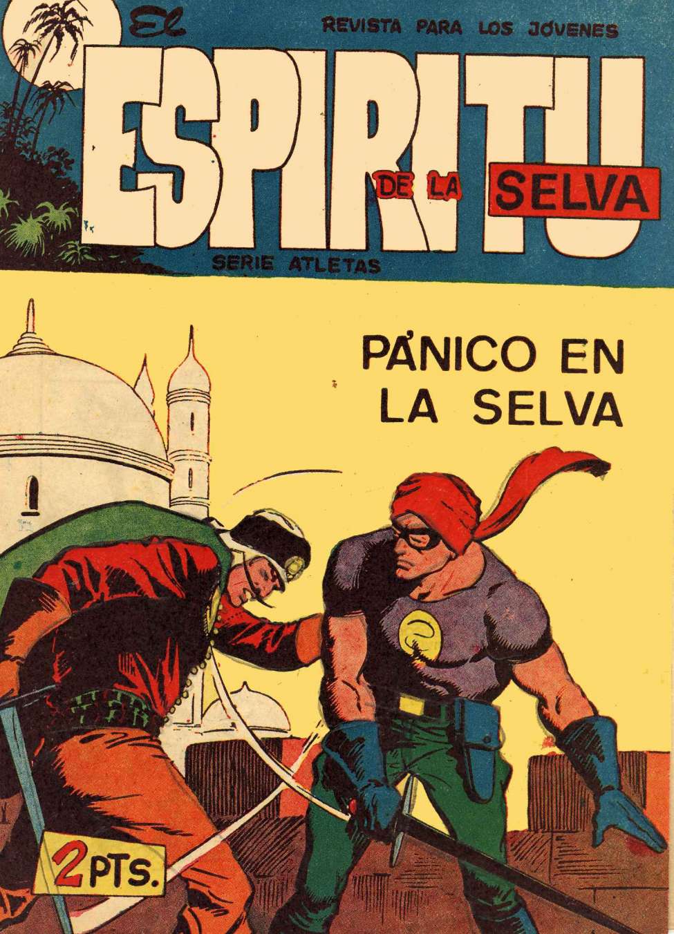 Comic Book Cover For El Espiritu De La Selva 88 - Pánico en La Selva