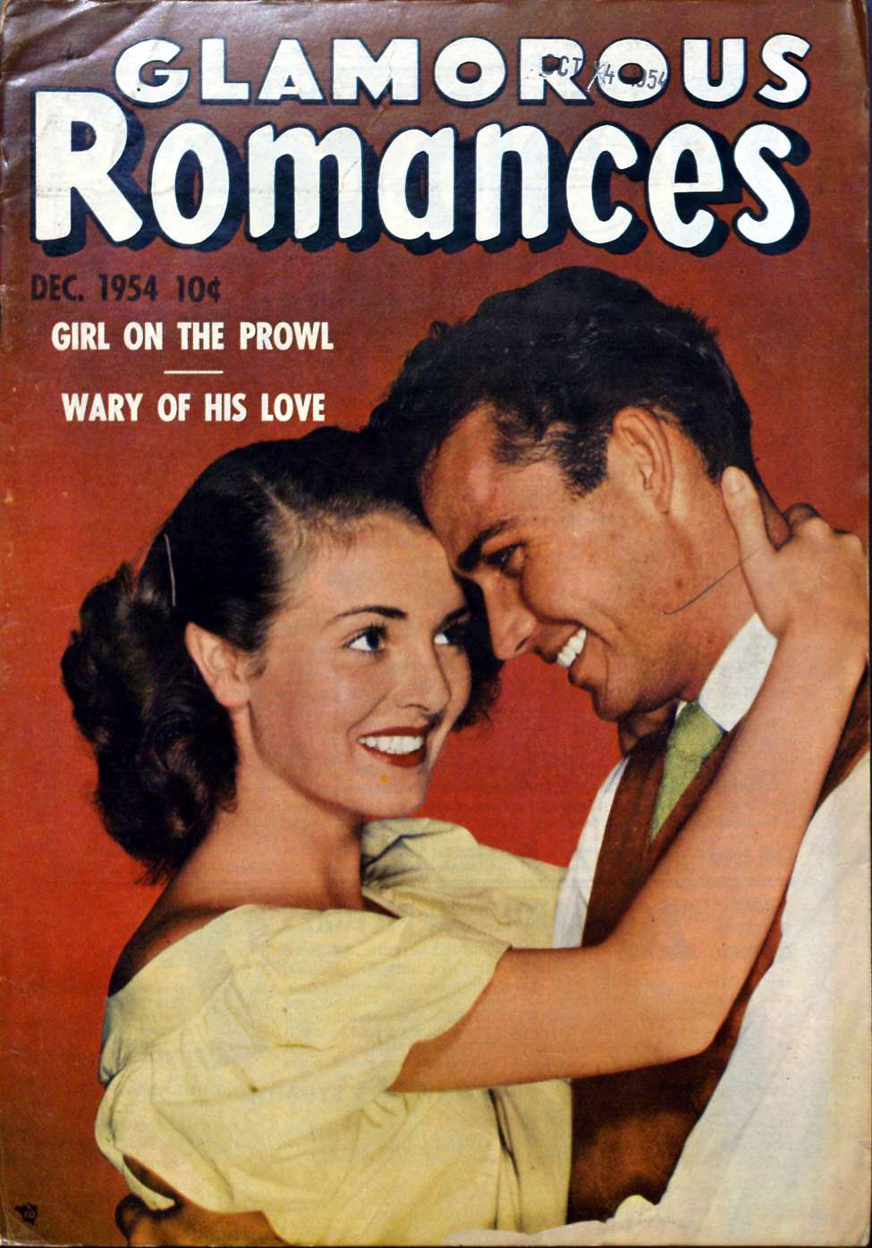 Comic Book Cover For Glamorous Romances 79