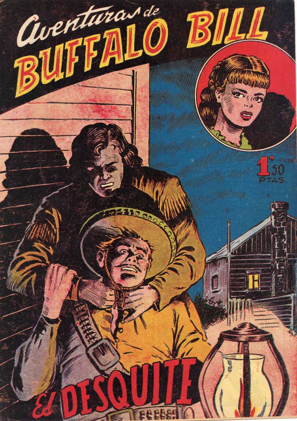 Comic Book Cover For Aventuras de Buffalo Bill 25 El desquite