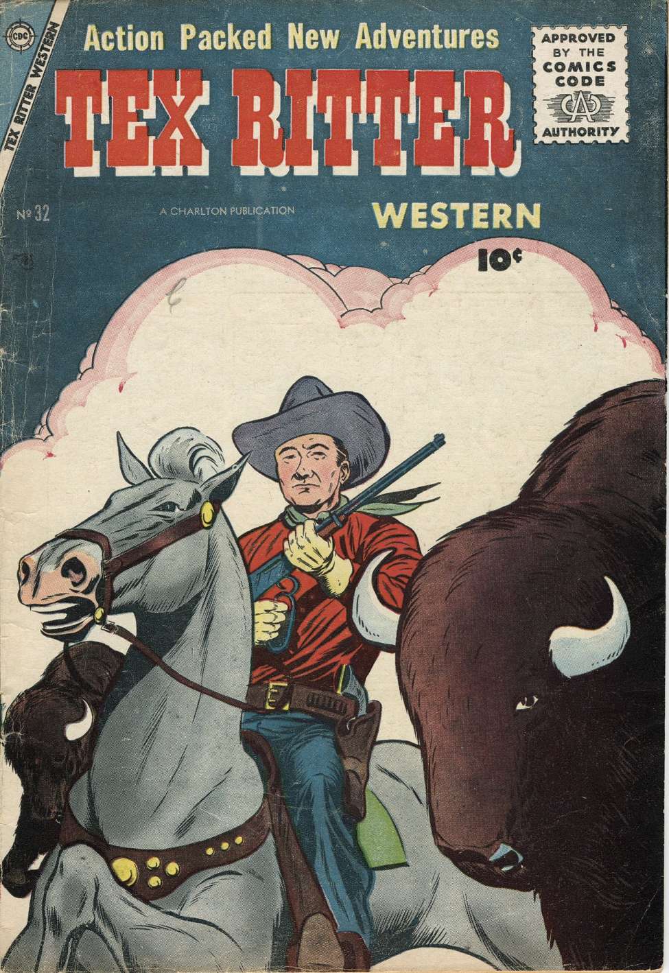 Comic Book Cover For Tex Ritter Western 32
