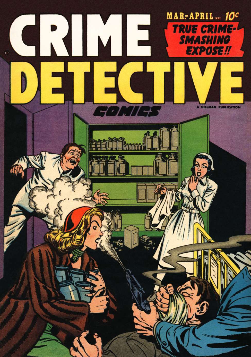 Book Cover For Crime Detective Comics v3 1