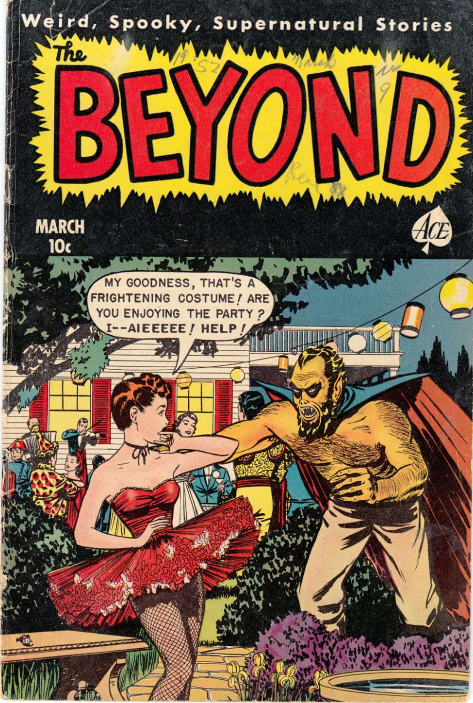 Comic Book Cover For The Beyond 9