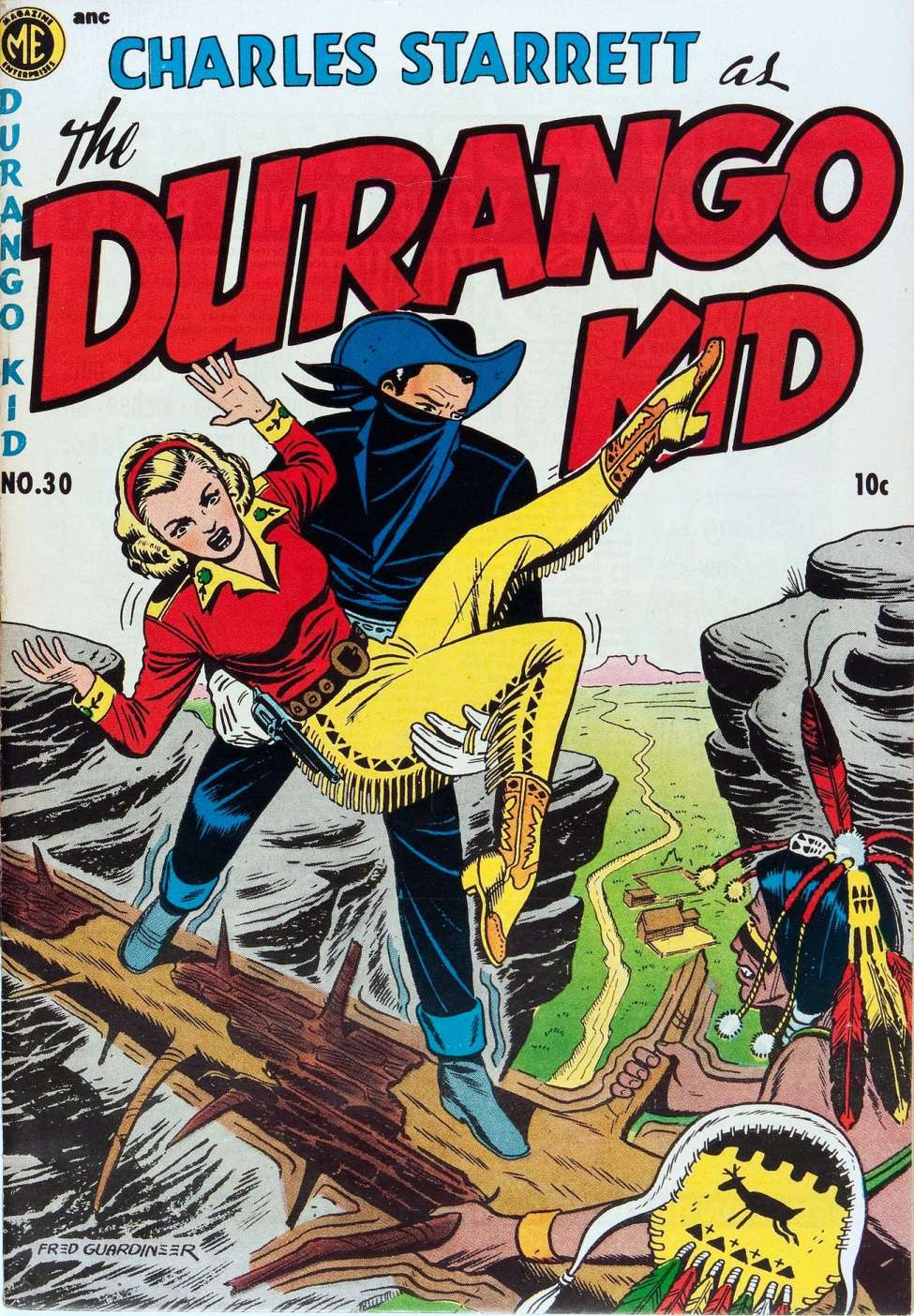 Comic Book Cover For Durango Kid 30