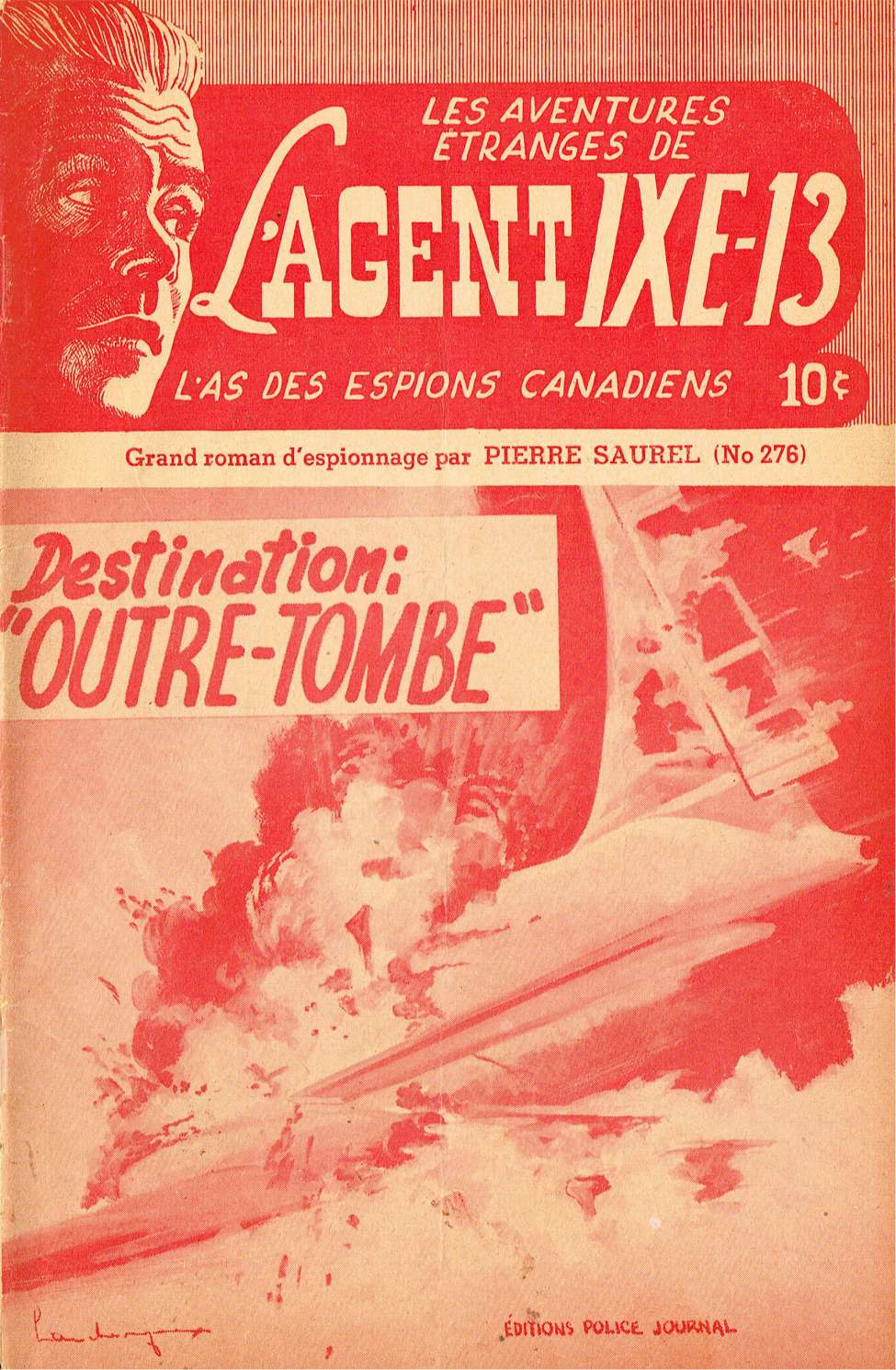 Book Cover For L'Agent IXE-13 v2 276 - Destination: Outre-Tombe