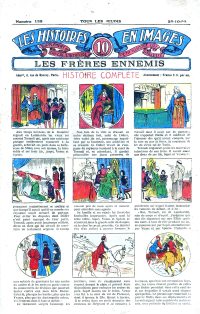 Large Thumbnail For Les Histoires en Images 138 - Les Fr&egrave;res Ennemis