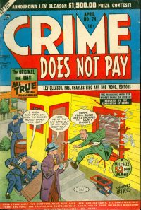 Large Thumbnail For Crime Does Not Pay 74 - Version 1