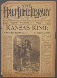 Large Thumbnail For Beadle's Half Dime Library 1038 - The Kansas King