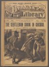 Cover For Beadle's Half Dime Library 829 - The Gentleman Crook in Chicago