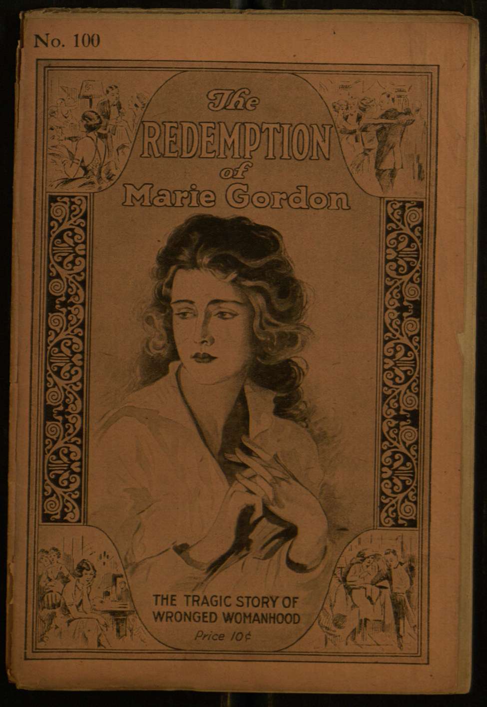 Book Cover For The Redemption of Marie Gordon 100 - Cora Lane Sherman