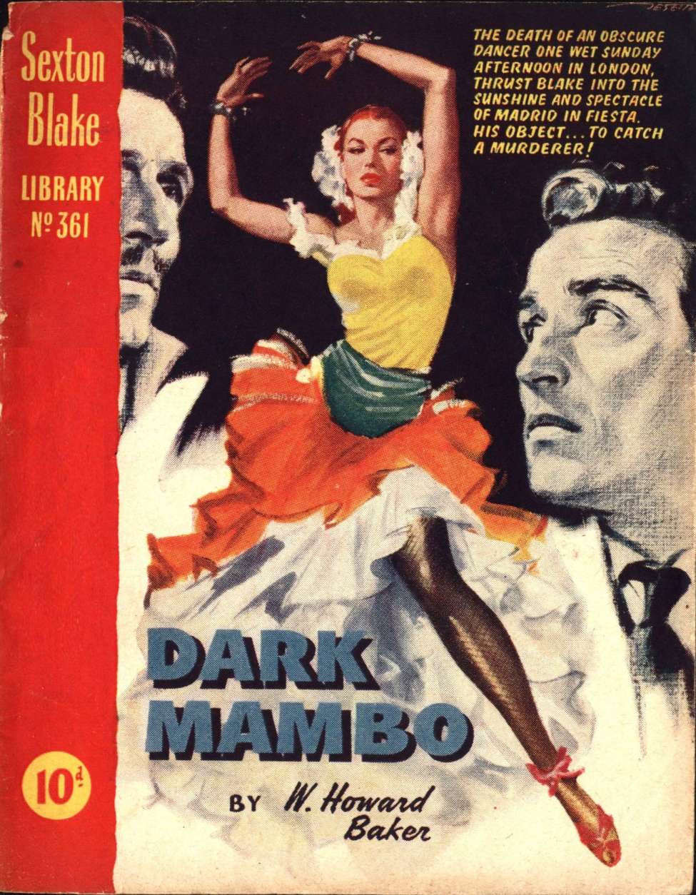 Comic Book Cover For Sexton Blake Library S4 361 - Dark Mambo