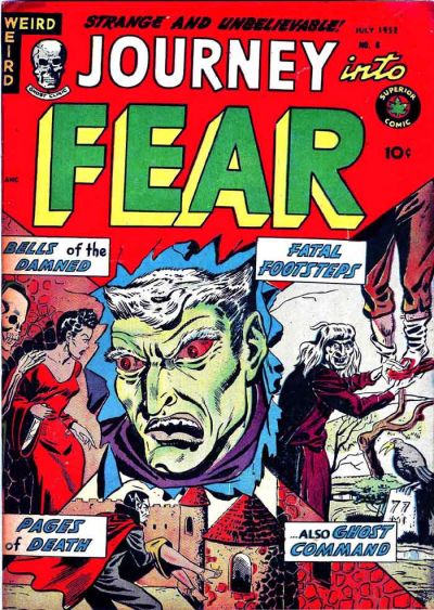 Comic Book Cover For Journey into Fear 8