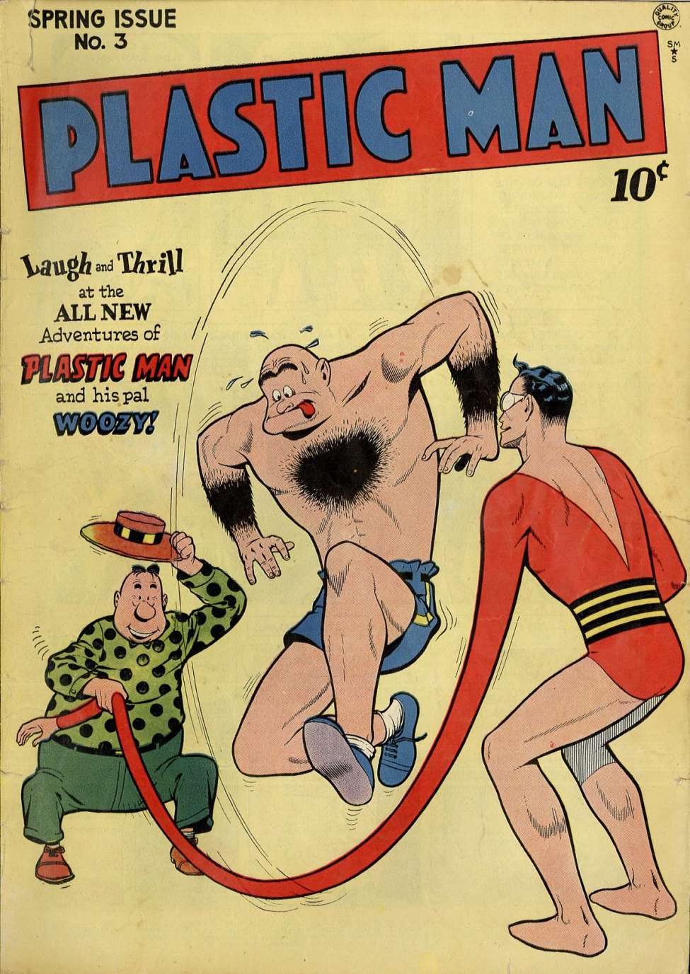 Book Cover For Plastic Man 3