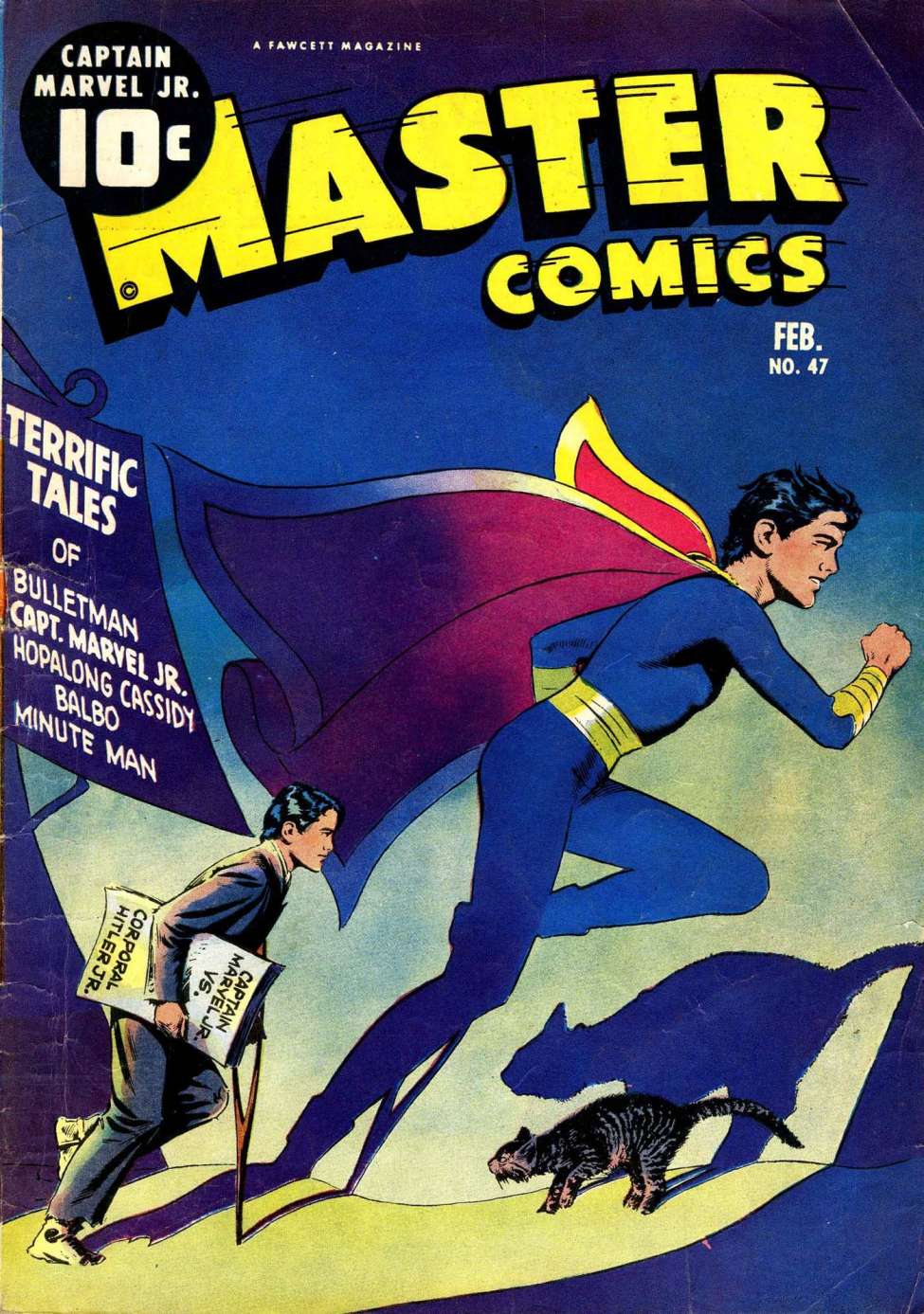 Comic Book Cover For Master Comics 47