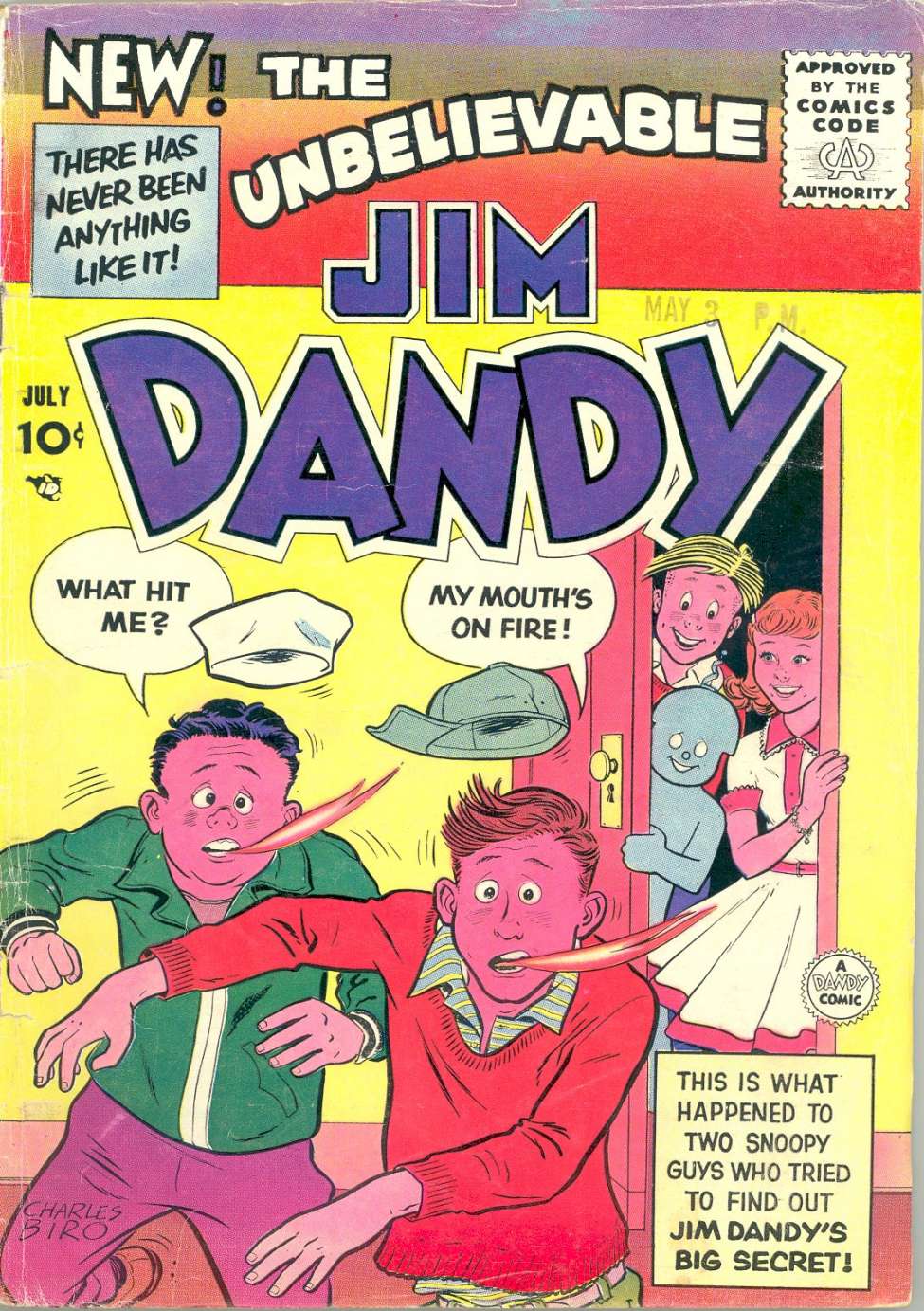 Comic Book Cover For Jim Dandy 2