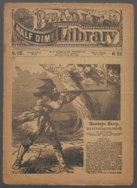 Large Thumbnail For Beadle's Half Dime Library 1155 - Hawkeye Harry, the Young Trapper Ranger