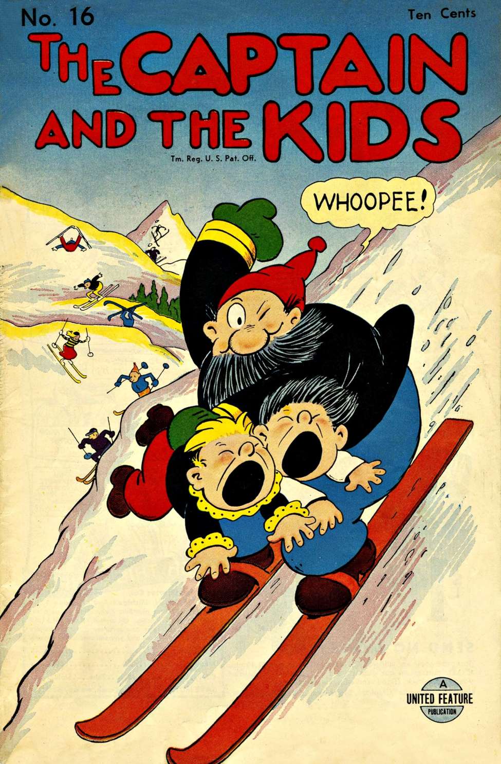 Book Cover For The Captain and the Kids 16
