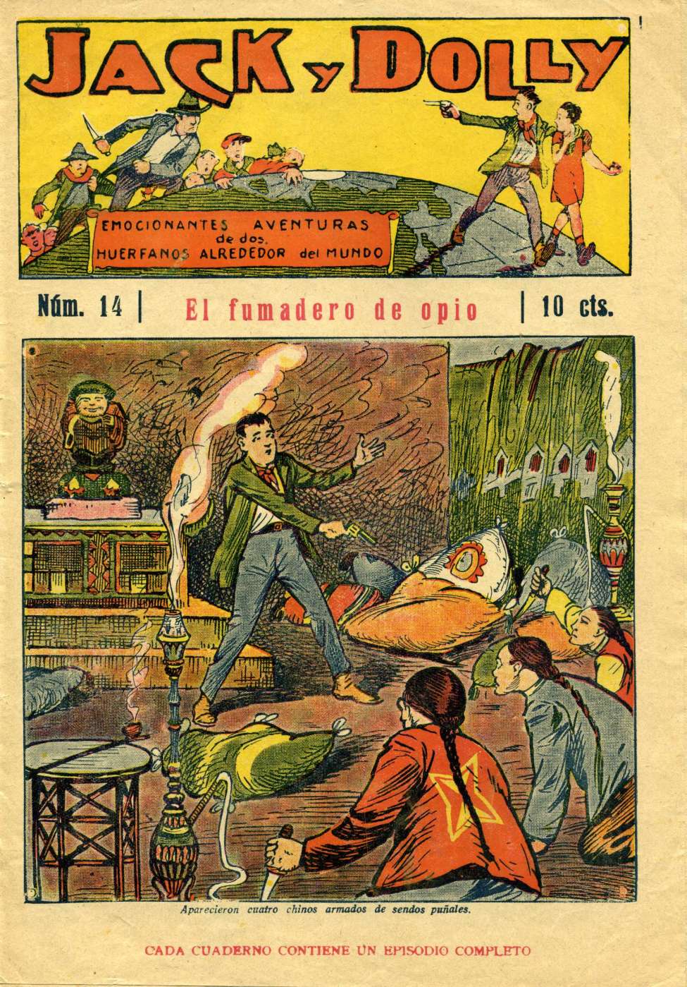 Comic Book Cover For Jack y Dolly 14 - El fumadero de opio